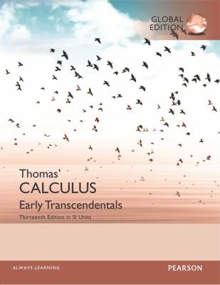 Thomas' Calculus : Early Transcendentals in SI Units