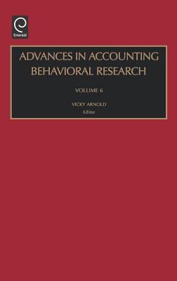 Advances in Accounting Behavioral Research