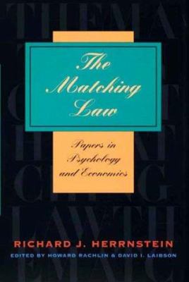 The Matching Law : Papers in Psychology and Economics