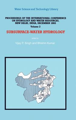 Vol. 4 : Subsurface-Water Hydrology