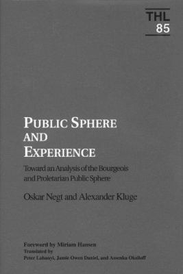Public Sphere and Experience : Analysis of the Bourgeois and Proletarian Public Sphere