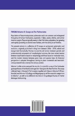 The Freshwater Gastropods of North America : Essays on the Pulmonates