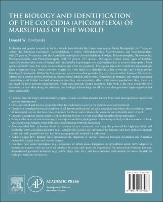 The Biology and Identification of the Coccidia (Apicomplexa) of Marsupials of the World