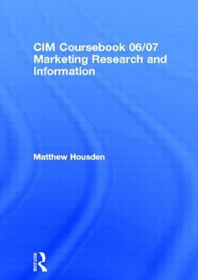 Marketing Research and Information