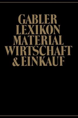 Gabler Lexikon, Materialwirtschaft and Einkauf