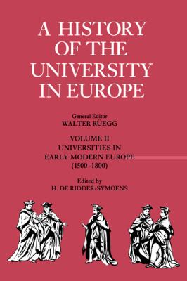 Universities in Early Modern Europe, 500-1800 Vol. 2