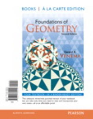 Foundations of Geometry, Books a la Carte Edition