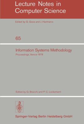 Information Systems Methodology : Proceedings, 2nd Conference of the European Cooperation in Informatics, Venice, October 10-12 1978