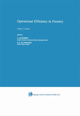 Operational Efficiency in Forestry Vol. 1 : Analysis