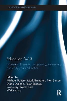 Education 3-13 : 40 Years of Research on Primary, Elementary and Early Years Education