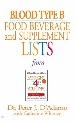 Blood Type B Food, Beverage and Supplement Lists