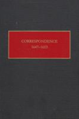 Correspondence, 1647-1653