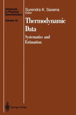Thermodynamic Data : Systematics and Estimation