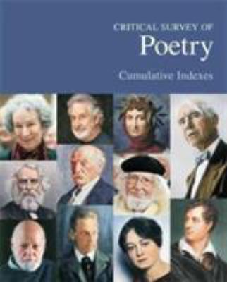 Critical Survey of Poetry : Cumulative Indexes
