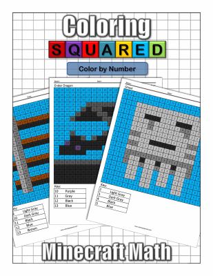 Minecraft : Coloring Squared: Color by Number