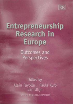 Entrepreneurship Research in Europe