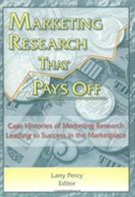 Marketing Research That Pays Off : Case Histories of Marketing Research Leading to Success in the Marketplace