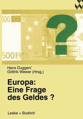 Europa, eine Frage des Geldes?