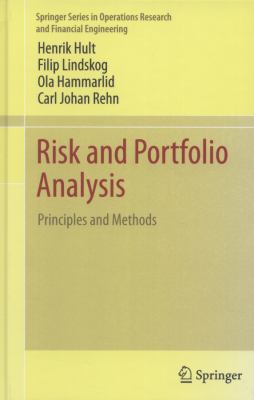 Risk and Portfolio Analysis : Principles and Methods