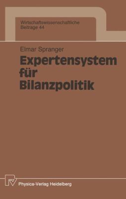 Expertensystem Für Bilanzpolitik
