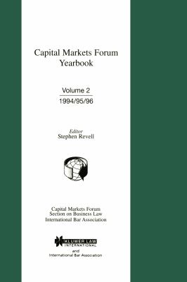 Capital Markets Forum Yearbook 1994/95 Vol. 2