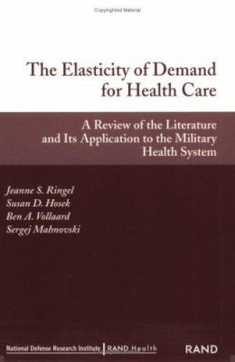 The Elasticity of Demand for Health Care : A Review of the Literature and Its Application to the Military Health System