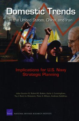 Domestic Trends in the United States, China, and Iran:Implications for U. S. Navy Strategic Planning