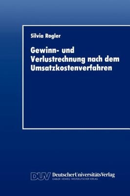 Gewinn- und Verlustrechnung Nach Dem Umsatzkostenverfahren