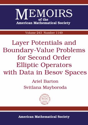 Layer Potentials and Boundary-Value Problems for Second Order Elliptic Operators with Data in Besov Spaces