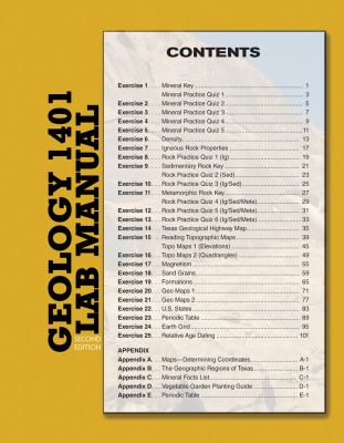 Earth Science Lab Manual