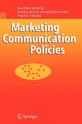 Marketing Communication Policies