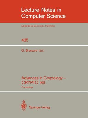 Advances in Cryptology--CRYPTO '89 : Proceedings