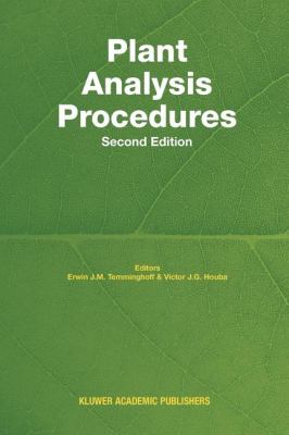 Plant Analysis Procedures