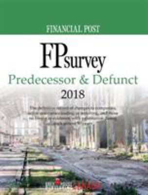 FP Survey - Predecessor and Defunct 2018