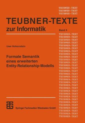 Formale Semantik Eines Erweiterten Entity-Relationship-Modells