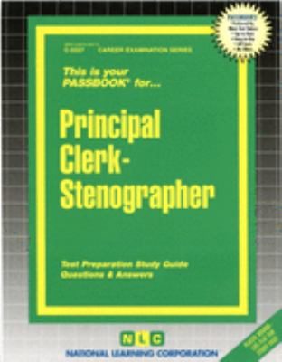 Principal Clerk-Stenographer