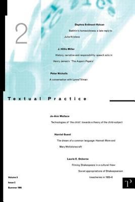 Textual Practice : Volume 9 Issue 2