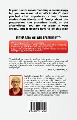 The Gentle Colonoscopy : A Dietary Guide for Your Preparation and Aftercare