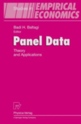 Panel Data : Theory and Applications