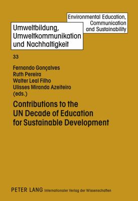 Contributions to the un Decade of Education for Sustainable Development