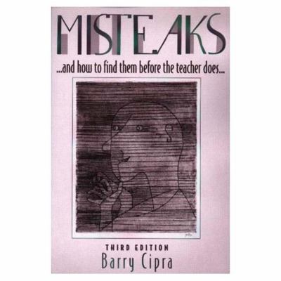 Misteaks... and How to Find Them Before the Teacher Does... : A Calculus Supplement, 3rd Edition