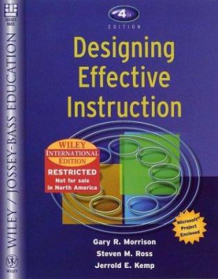 Wie Designing Effective Instruction, International Edition