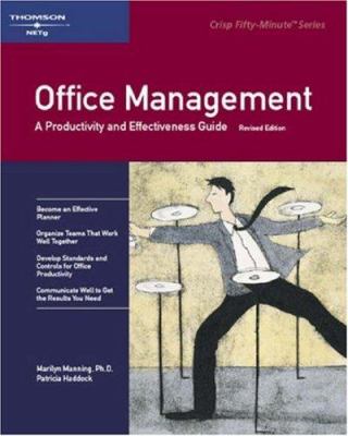 Office Management : A Productivity and Effectiveness Guide