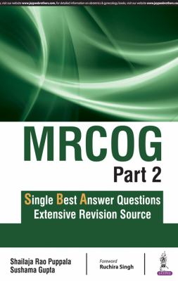 MRCOG - Single Best Answer Questions Extensive Revision Source