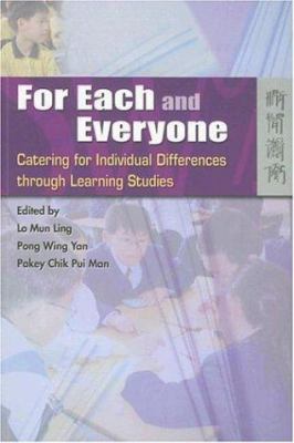 For Each and Everyone : Catering for Individual Differences Through Learning Studies