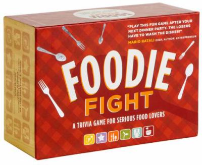 Foodie Fight : A Trivia Game with Gameboard and Cards (Food Lover Gifts, Food Trivia Game, Trivia Game for Teens and Adults)