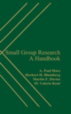 Small Group Research : A Handbook