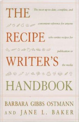 The Recipe Writer's Handbook