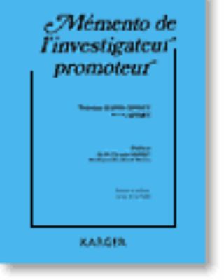 Memento de l'Investigateur Promoteur
