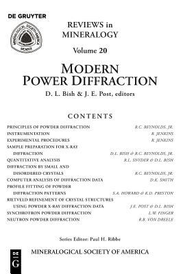 Modern Powder Diffraction